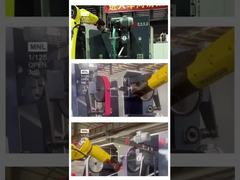 طحن وتلميع مصبوبات معدنية مختلفة