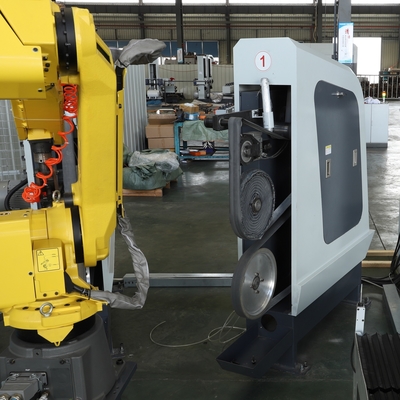 شراء Robotic Grinding and Polishing Cell for Metal Castings Automatic Deburring and Surface Finishing System التصنيع عبر الإنترنت