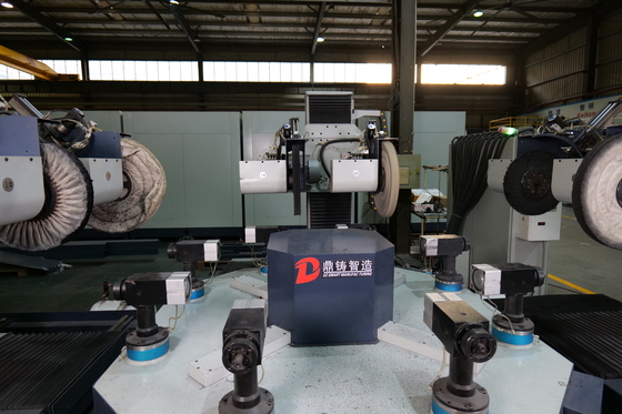 شراء آلة التلميع الروبوتية CNC ذات 6 محاور متعددة المحطات لطحن المعادن التصنيع عبر الإنترنت