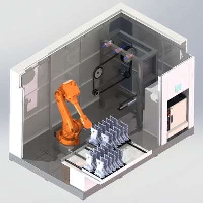 شراء Modular Robotic Finishing System for Metal Castings Automated Grinding and Precision Polishing Equipment التصنيع عبر الإنترنت