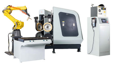 شراء روبوت تلميع التلقائي آلة التلميع CNC روبوت نظام النحاس صنبور صمام الصب التصنيع عبر الإنترنت