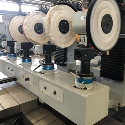 آلة تلميع عجلة التلميع CNC 35KW قوة الآلة