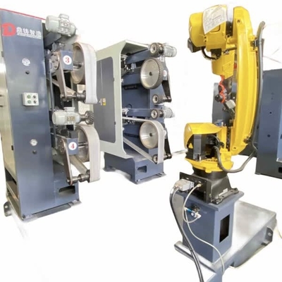 20.5KW آلة تلميع الروبوتية مع خلية الروبوت FANUC للصناعة