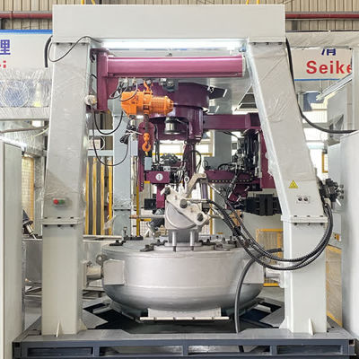 آلة صب القوالب بالضغط المنخفض للنحاس الأصفر 125 كيلو واط 8 ميجا باسكال هيدروليكي