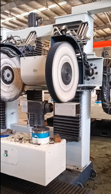 400mm Min. قطر آلة التلميع الآلية مع W محور السفر ±720° قوة الجهاز 16KW