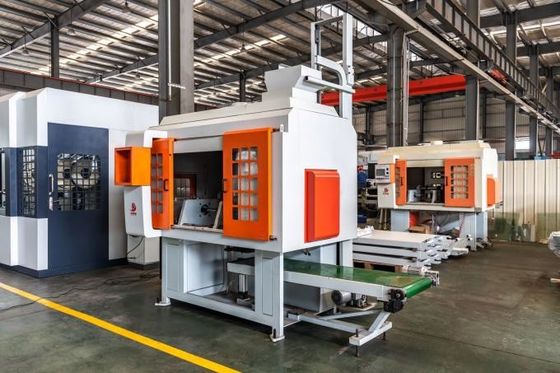 آلة إطلاق الرمل الآلي 220v / 380v / 415v CNC التلميع