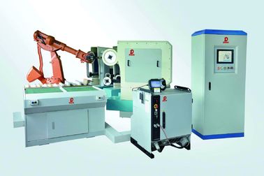 آلة التلميع الآلية 15 كيلوواط مع روبوت FANUC M-10iA