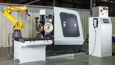 نظام CNC التلقائي روبوت طحن آلة تلميع للحنفيات
