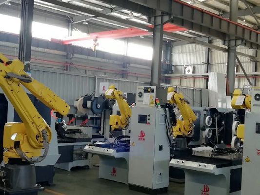 10.5KW FUNAC آلة تلميع الروبوتية لمقبض السباكة