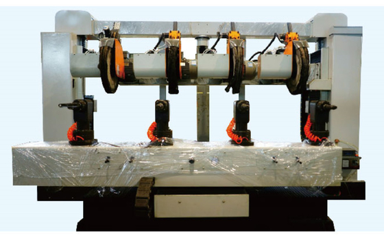 4 آلات تلميع CNC ذات 6 محاور للمقابض النحاسية