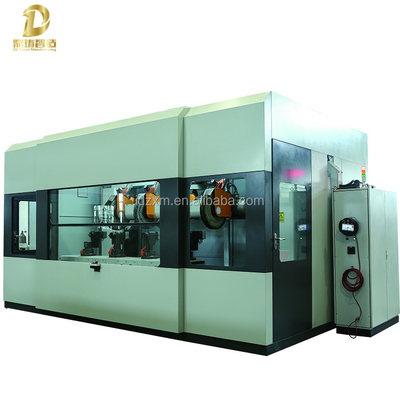 الألومنيوم قضيب صمام مقبض سطح CNC آلة تلميع مع أربع محطات